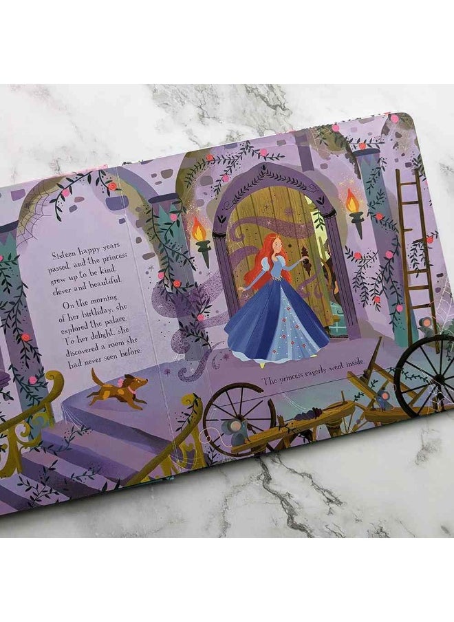 Fairy Tale Sleeping Beauty Die-Cut Board Book (12 Pages)