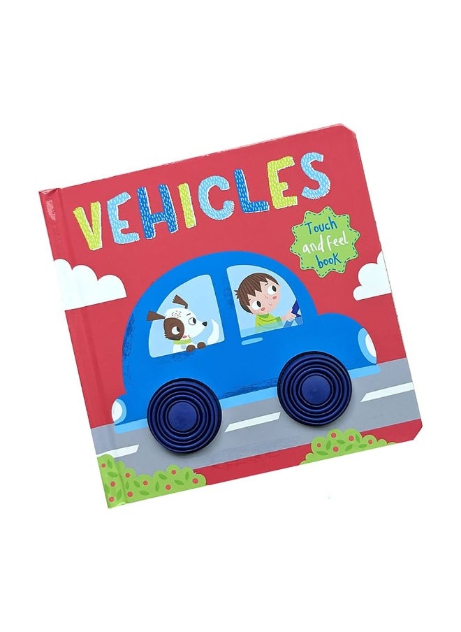 Touch & Feel Vehicles Silicon Board Book