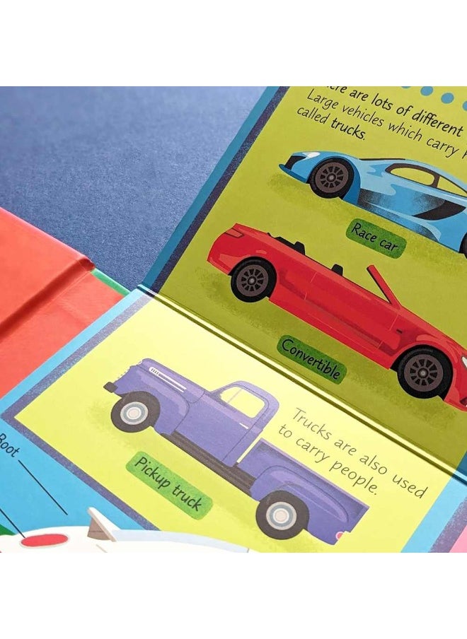 Transport A Learning Layer Book Lift-the-Flap Board Book (6 Pages)