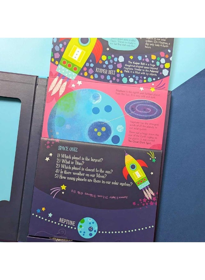 Planets A Learning Layer Book Lift-the-Flap Board Book (6 Pages)