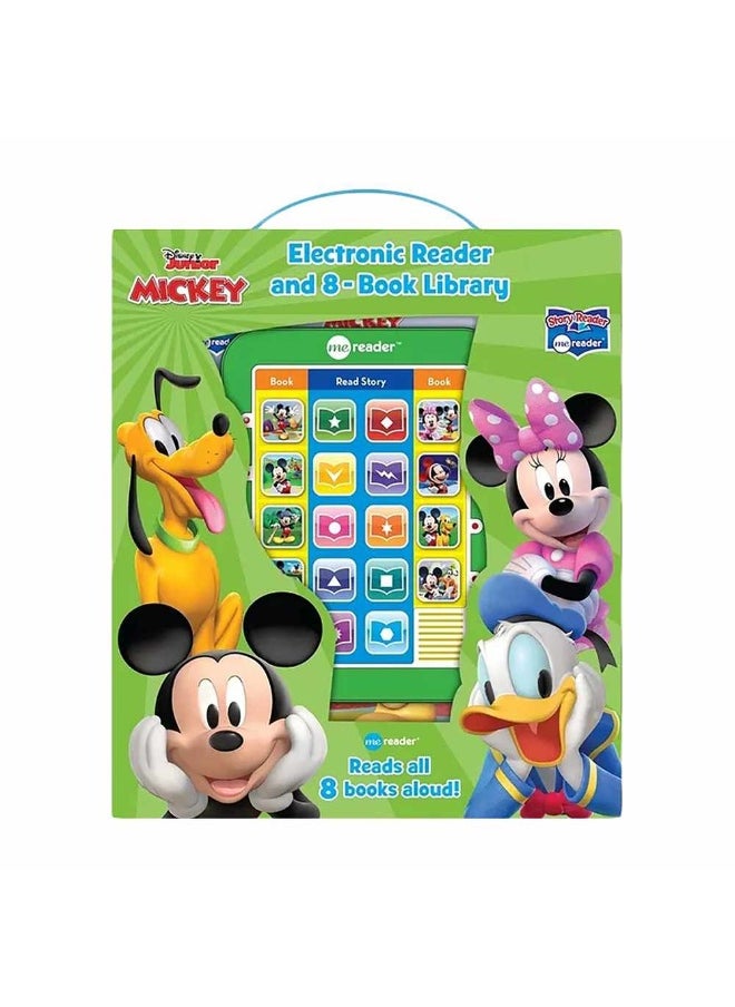 Disney Mickey Mouse Electronic Me Reader & 8 Hardcover Books