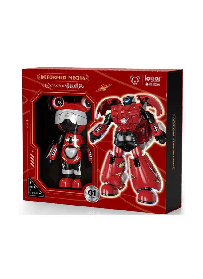 Interstellar Bear Mecha Series(Red)