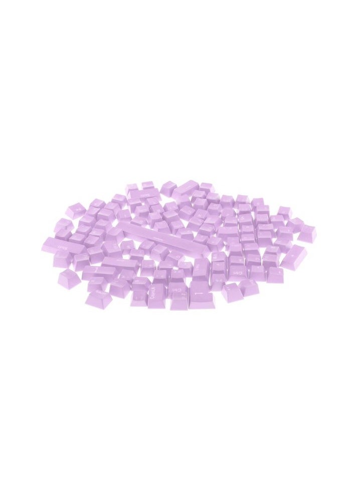 Mechanical Keyboard For Purple 108-Key ABS Transparent Keycaps Keycaps Key Cover