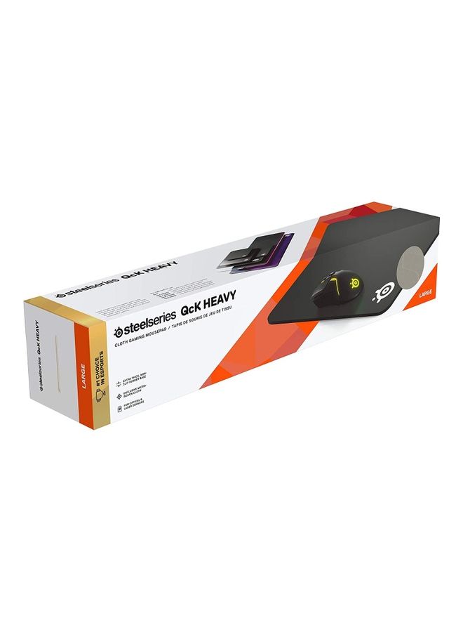 Qck Gaming Surface - Heavy Large Gaming Mousepad with Thick Cloth Peak Tracking And Stability Optimized For Sensors