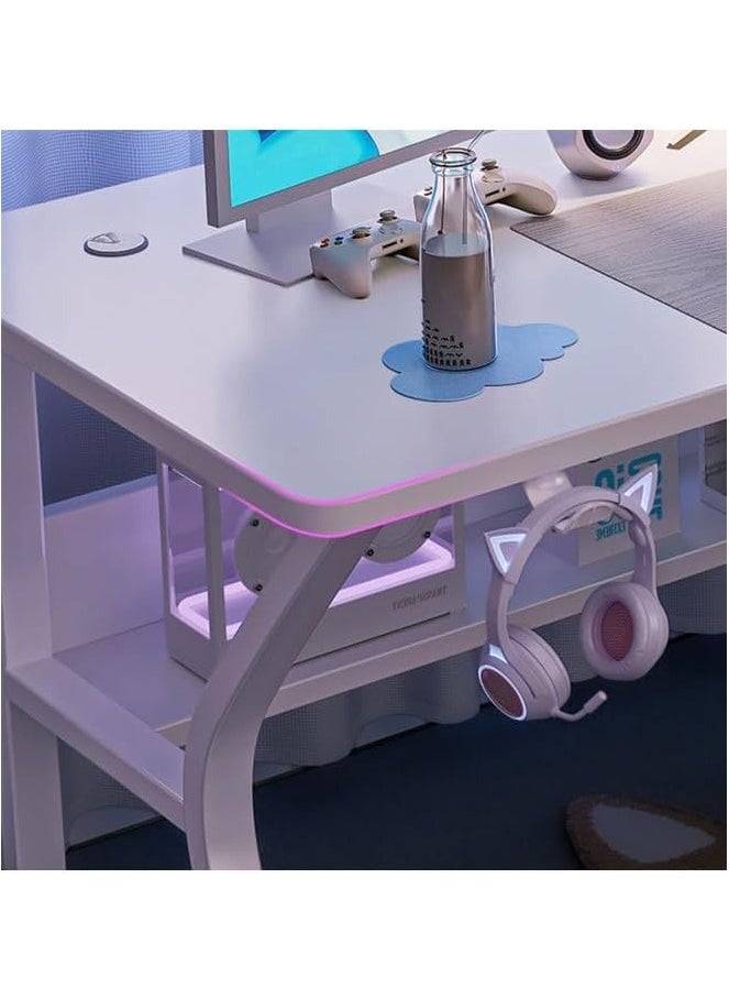 Simple Desktop Computer Desks Home White Gaming Table Office Desk Bedroom Learning Writing Desk Meubles Office Furniture