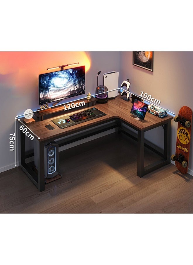 Computer and Multifunction Table Home Office Workstation 120X100 cm (Right Corner)