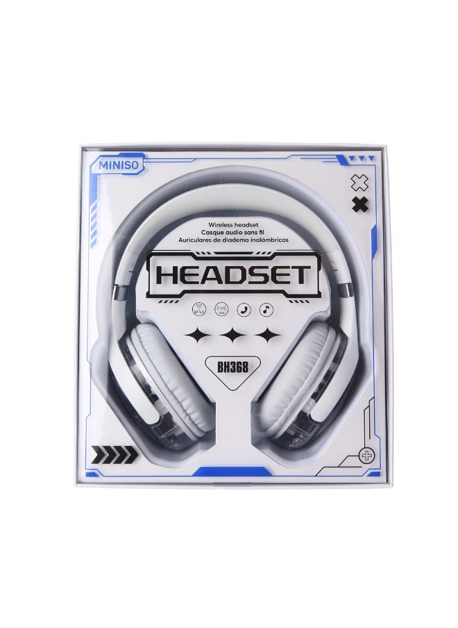 Ice Brick Series Wireless Headset BH368 White