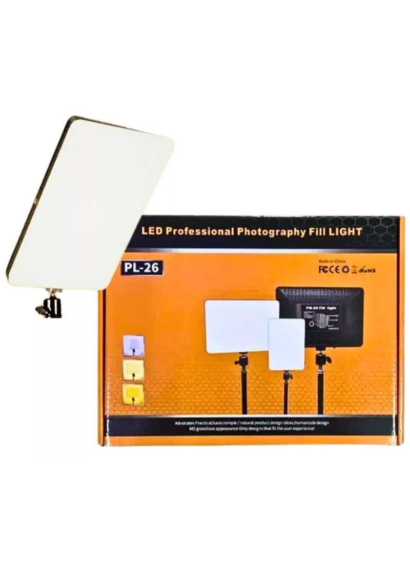 LED Professional Photography PL-26 Fill Light 26cm for photography and videography and Social Media Live Streaming