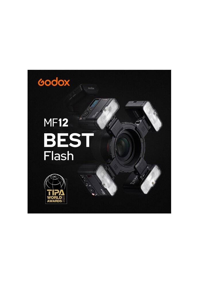 Godox MF12 Macro Flash 2-Light Kit