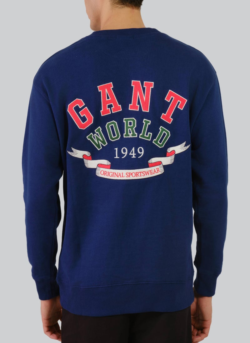 World Crest Relax C-Neck Sweat