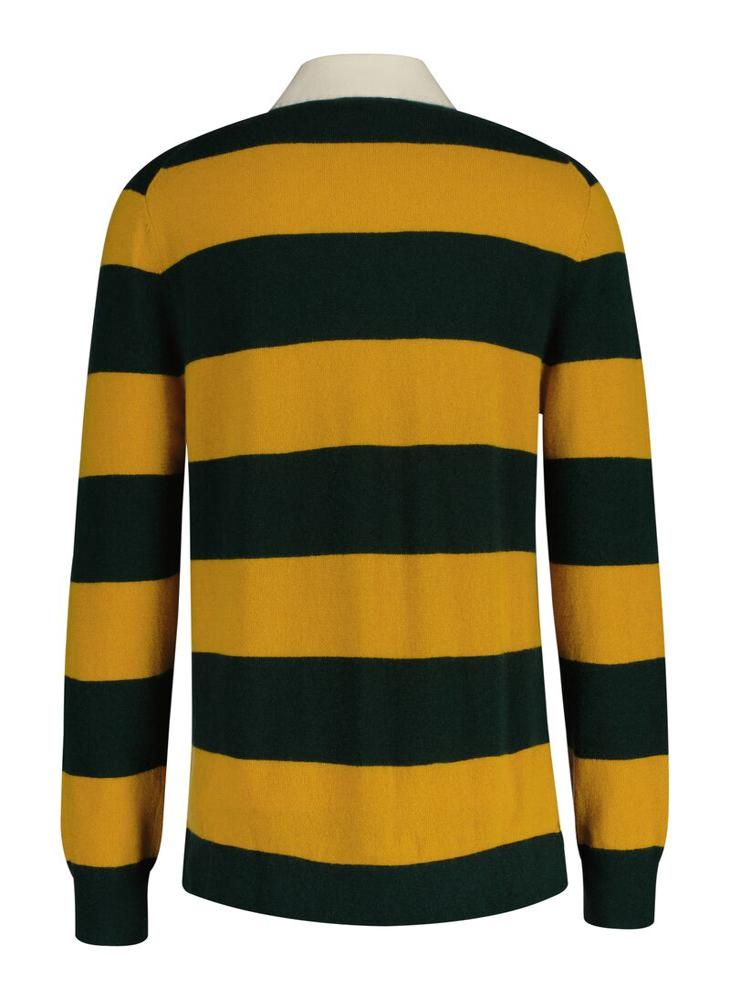 Gant Extrafine Lambswool Striped Rugby Shirt