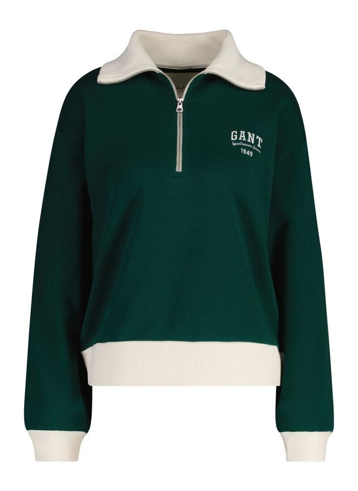 Gant Small Graphic Half-Zip Sweatshirt