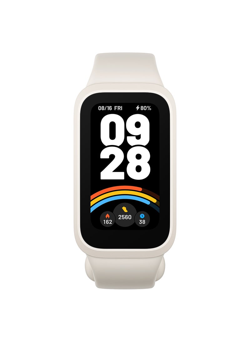 300 mAh Smart Band 9 Active Beige White