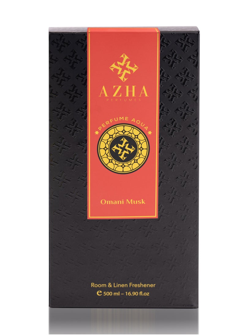 Azha Perfumes - Omani Musk Room & Linen Freshener 500 ml