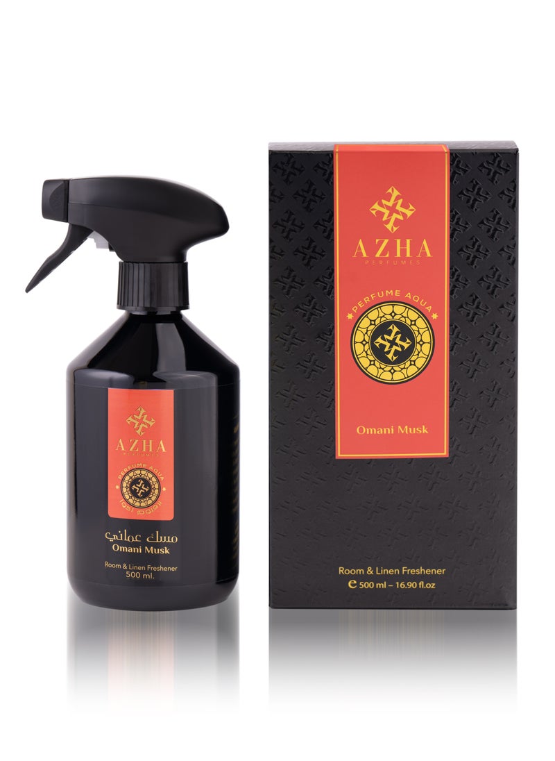 Azha Perfumes - Omani Musk Room & Linen Freshener 500 ml