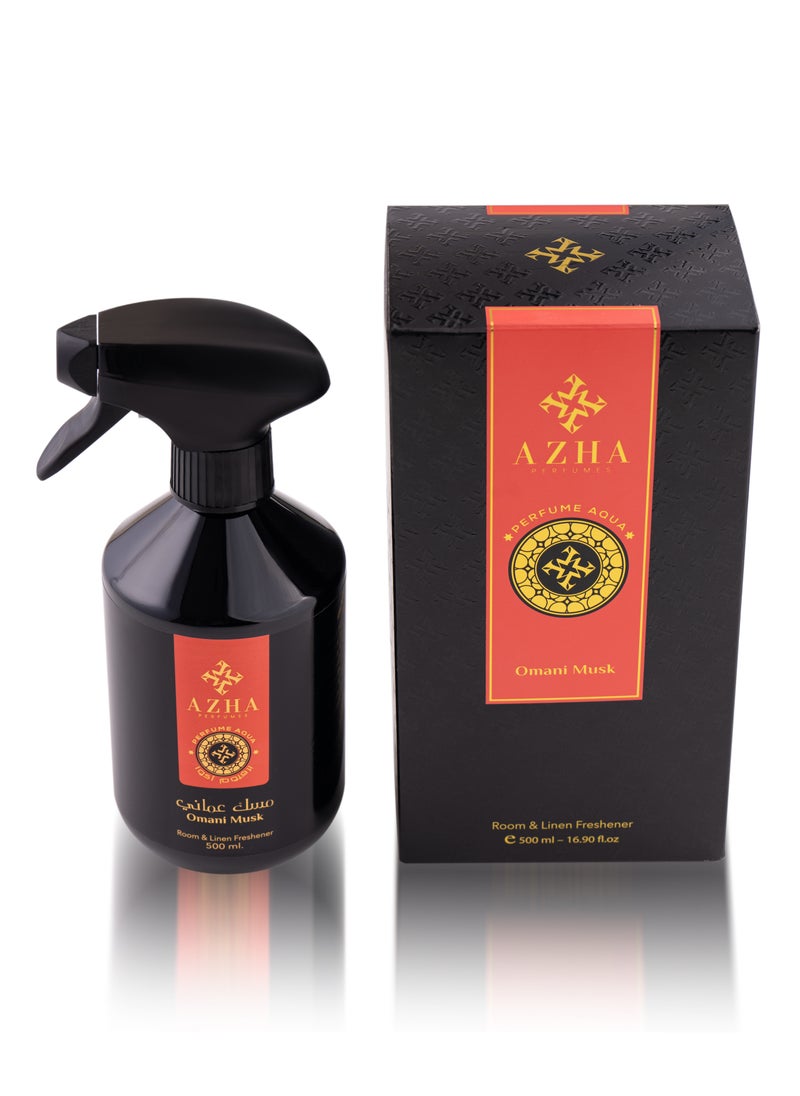 Azha Perfumes - Omani Musk Room & Linen Freshener 500 ml