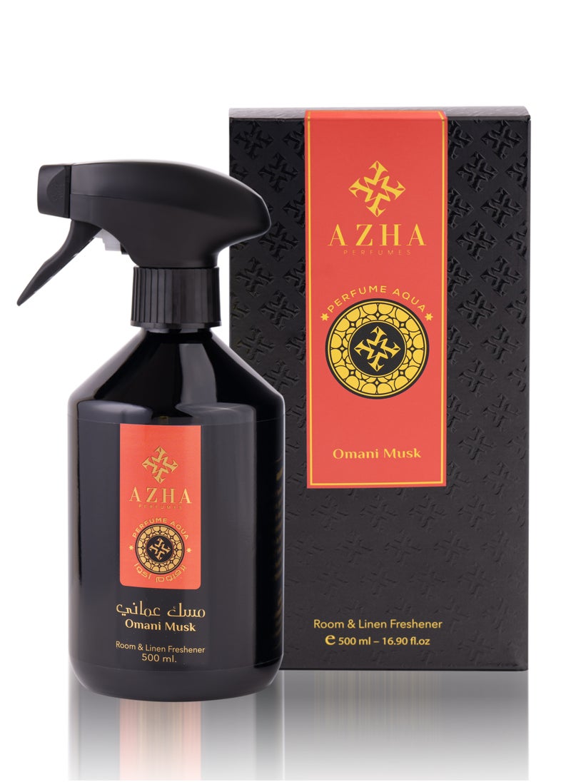 Azha Perfumes - Omani Musk Room & Linen Freshener 500 ml