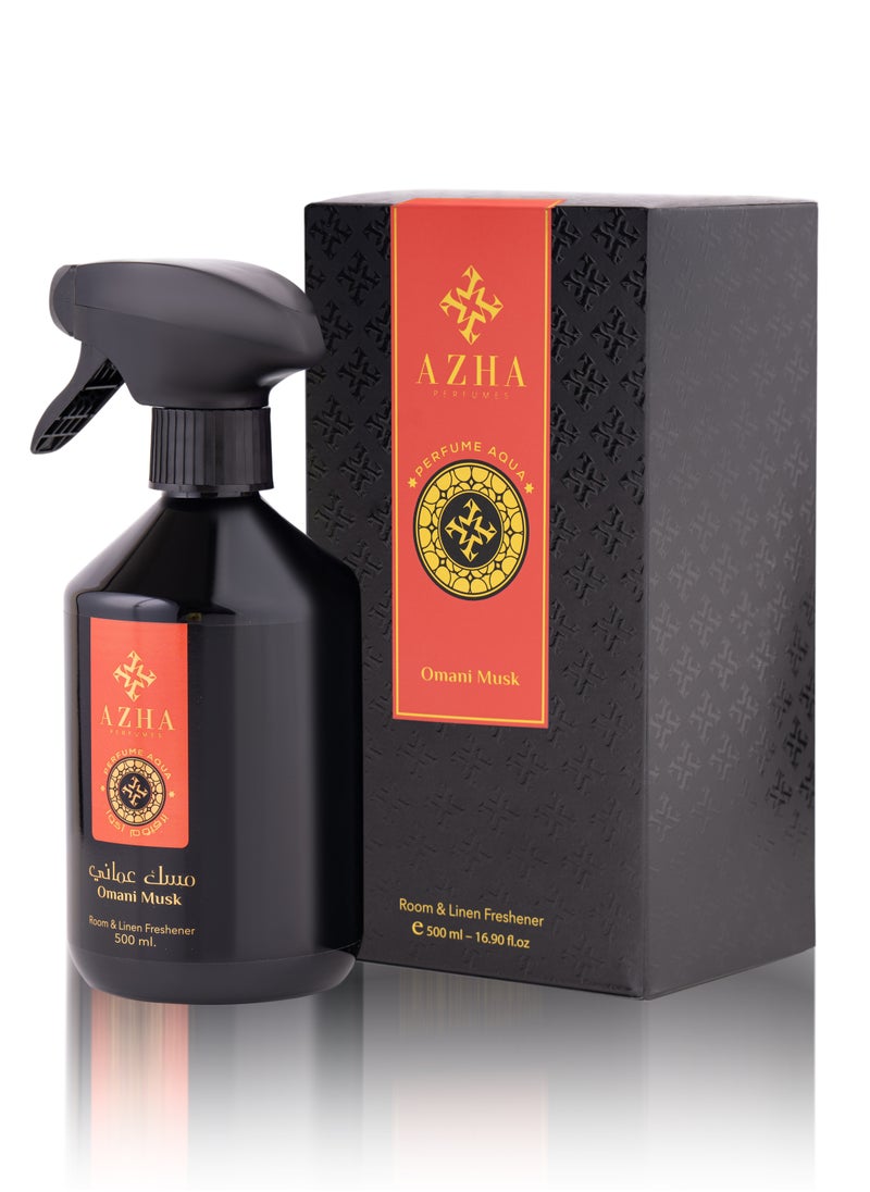 Azha Perfumes - Omani Musk Room & Linen Freshener 500 ml