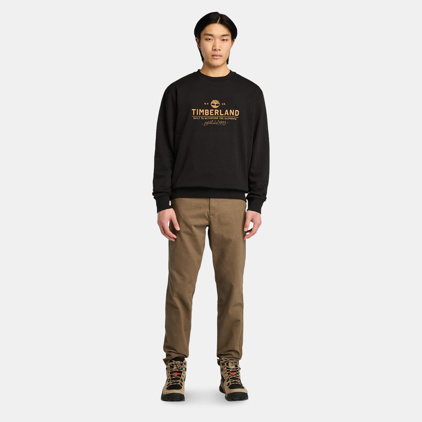 Men's Work Graphic Brushback Sweatshirt