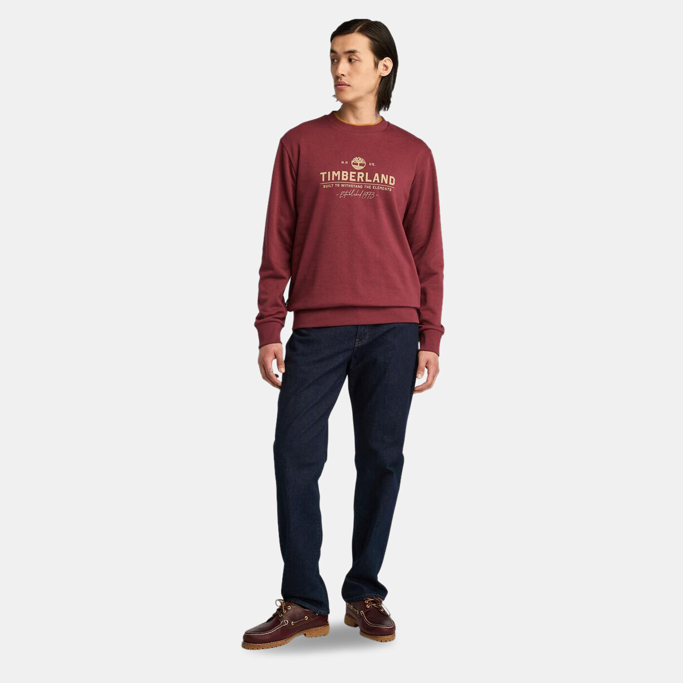 Men's Work Graphic Brushback Sweatshirt