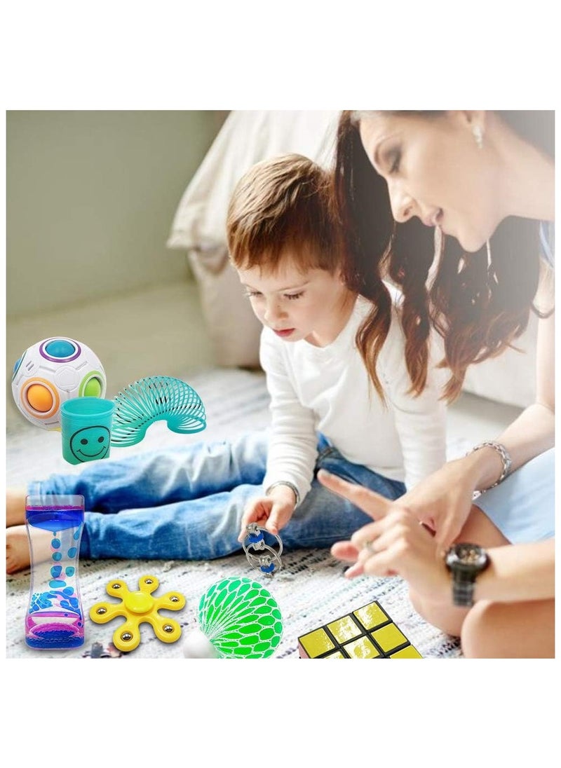 35-Piece Fidget Finger Toy Set