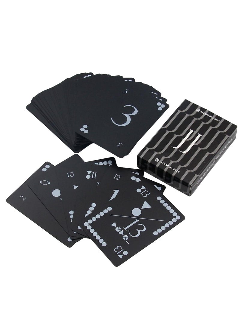 Jackaroo Cards 100% plastic original Black color