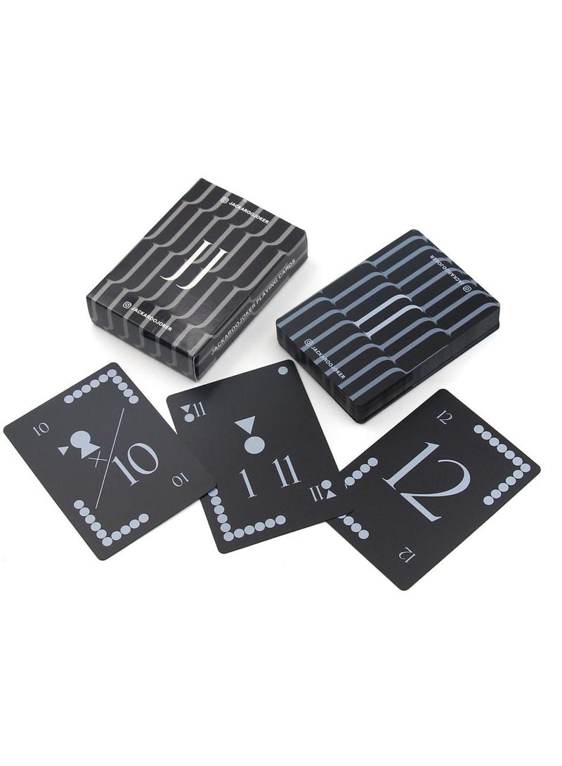 Jackaroo Cards 100% plastic original Black color