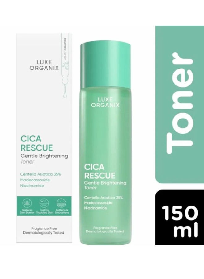 Luxe Organix Cica Rescue Gentle Brightening Toner 150ml