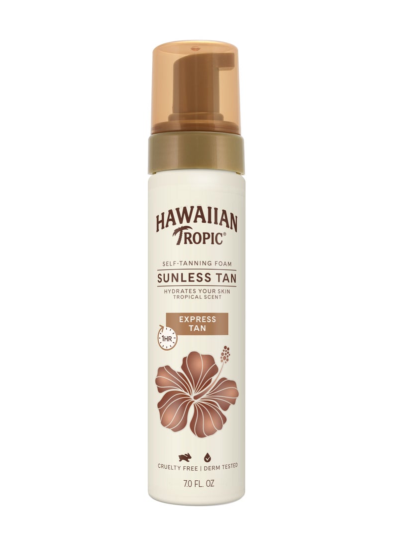 Sunless Tanning Foam Express Tan