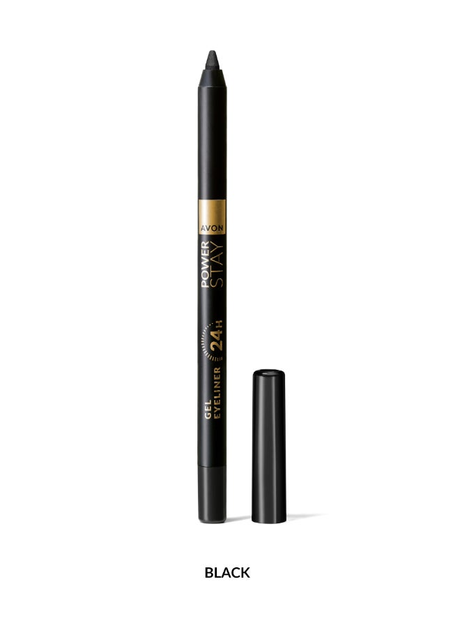 Power Stay 24- Hour Gel Eyeliner - Black