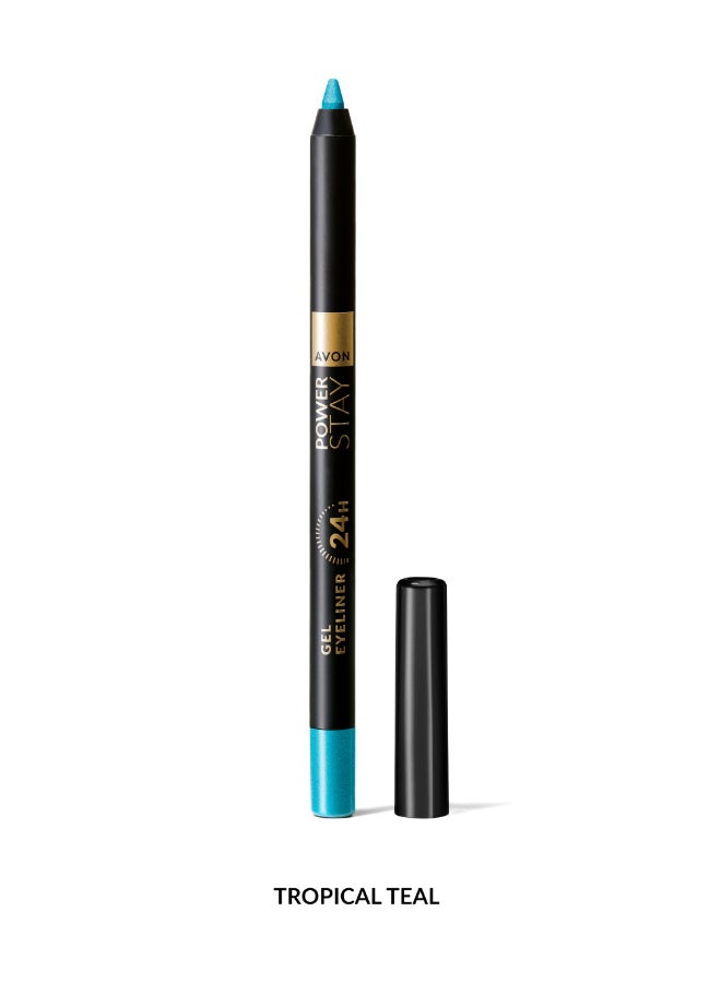 Power Stay 24- Hour Gel Eyeliner - Tropical Teal