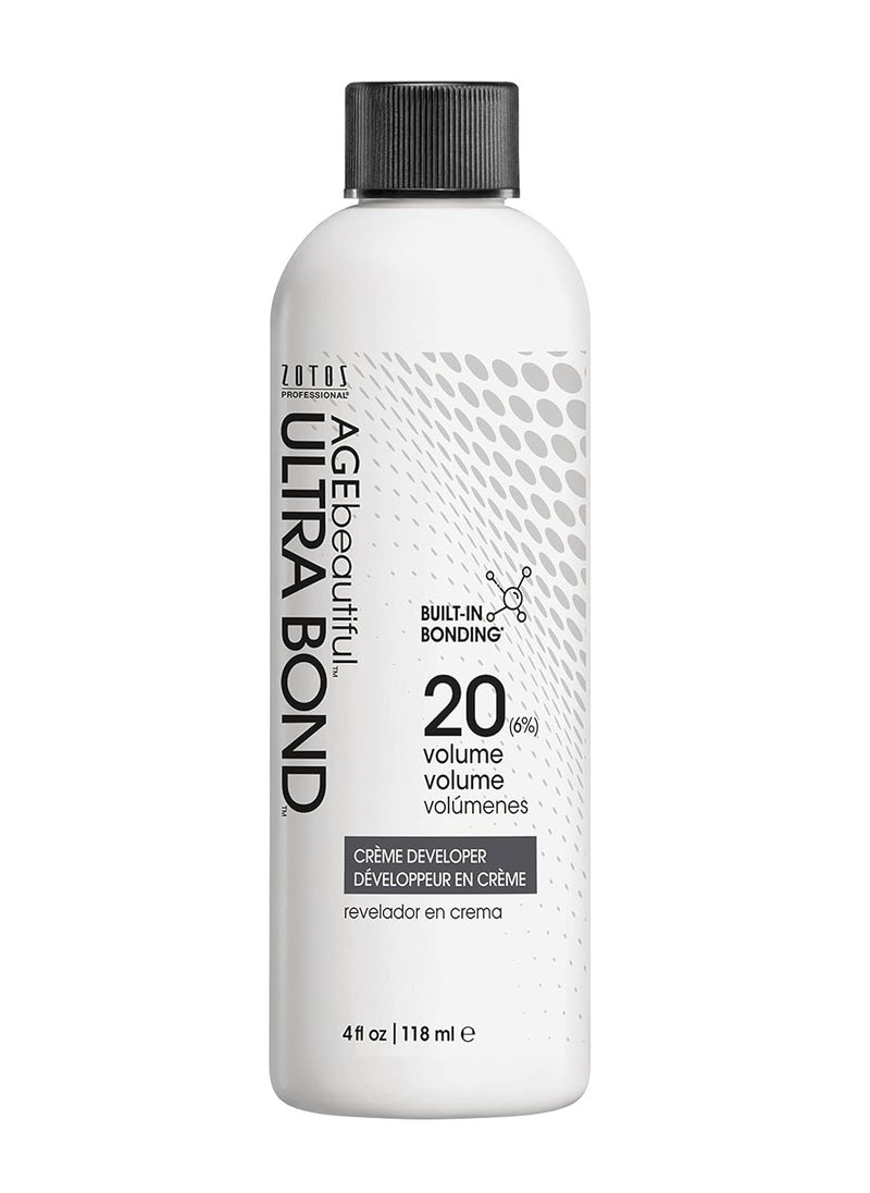 ULTRA BOND 20 or 40 Volume Creme Developer For Hair Coloring - Bond Building to Strengthen & Protect Hair