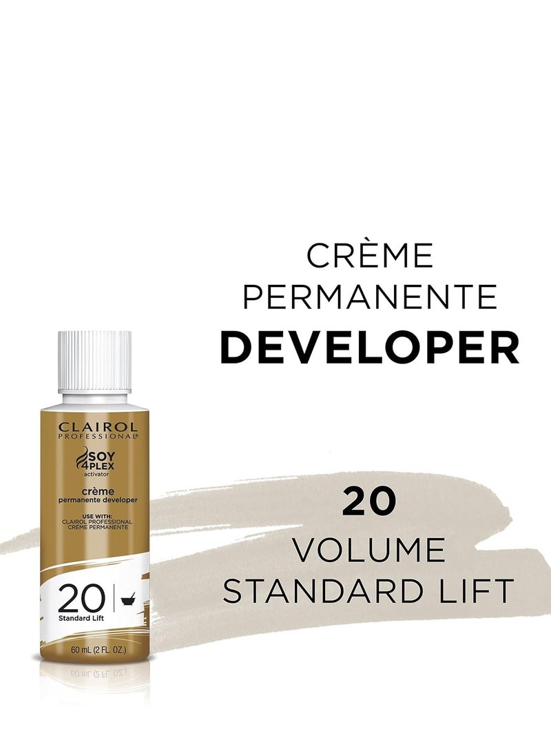 Clairol Professional Crème Demi Permanent 20 volume Hair Developer, 2 oz