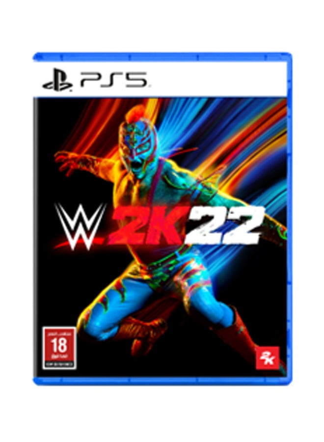 PlayStation 5 Disc With DualSense Black + Gran Turismo 7 Standard PS5 + WWE 2K22