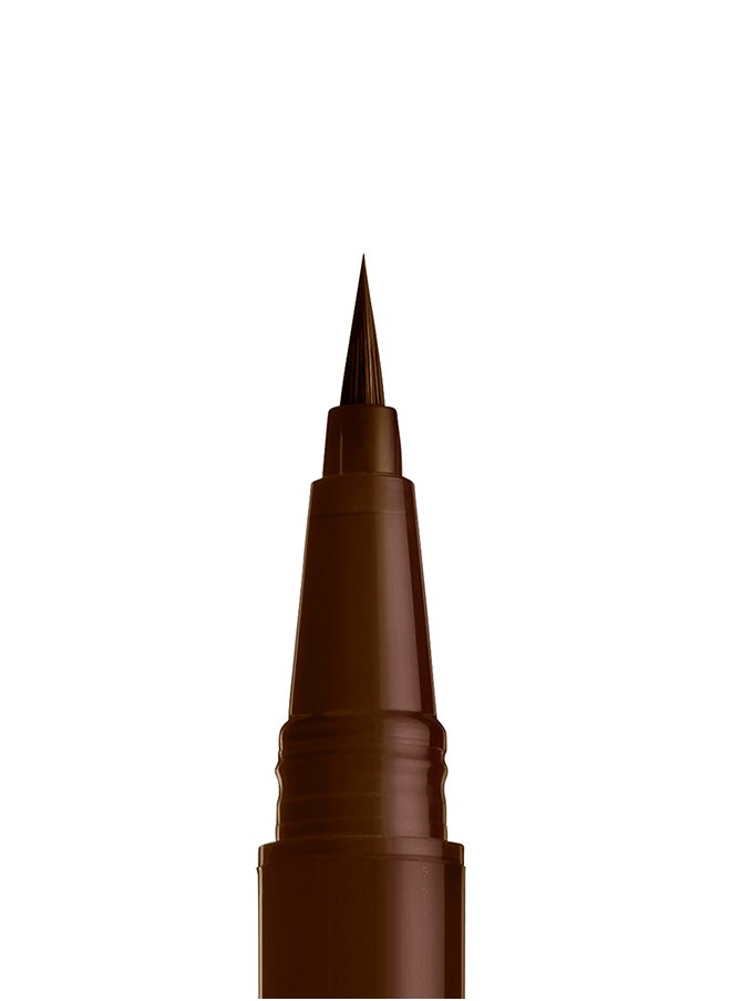 Epic Ink Liner, Waterproof Liquid Eyeliner - Milk Chocolate, Vegan Formula, Intense Pigment