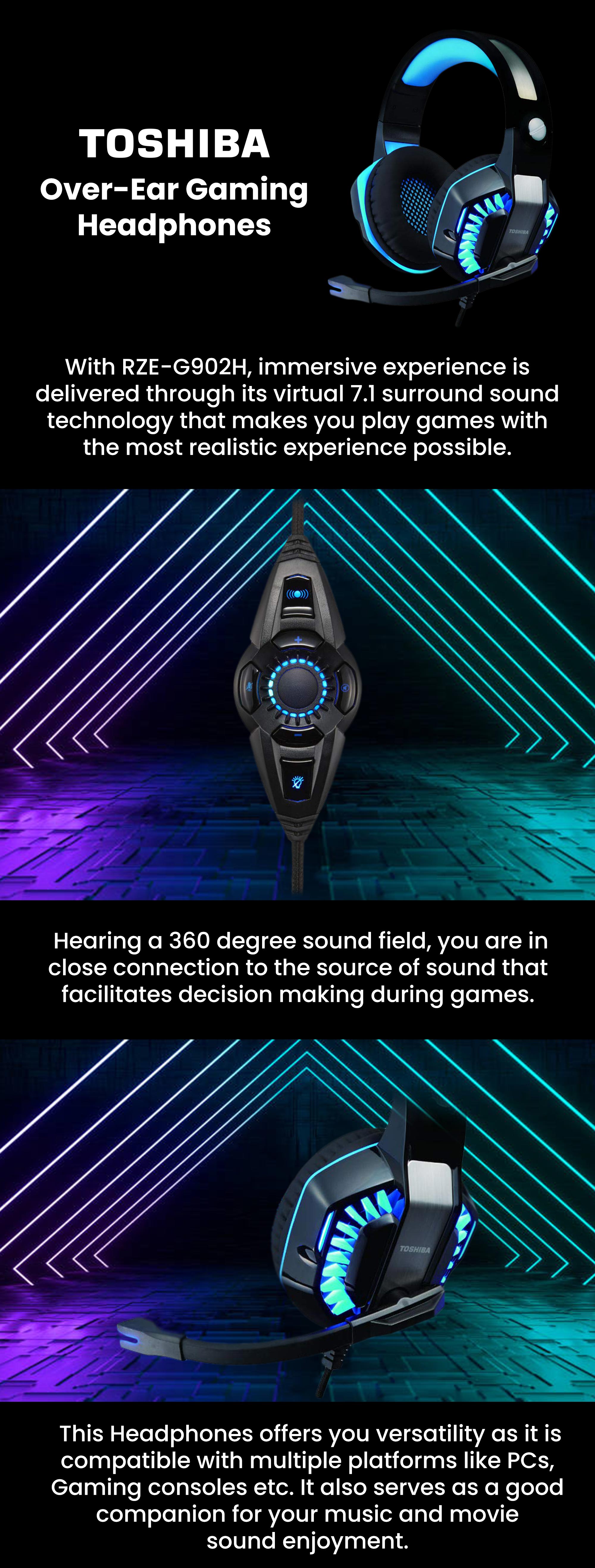 Over-Ear Gaming Headphones