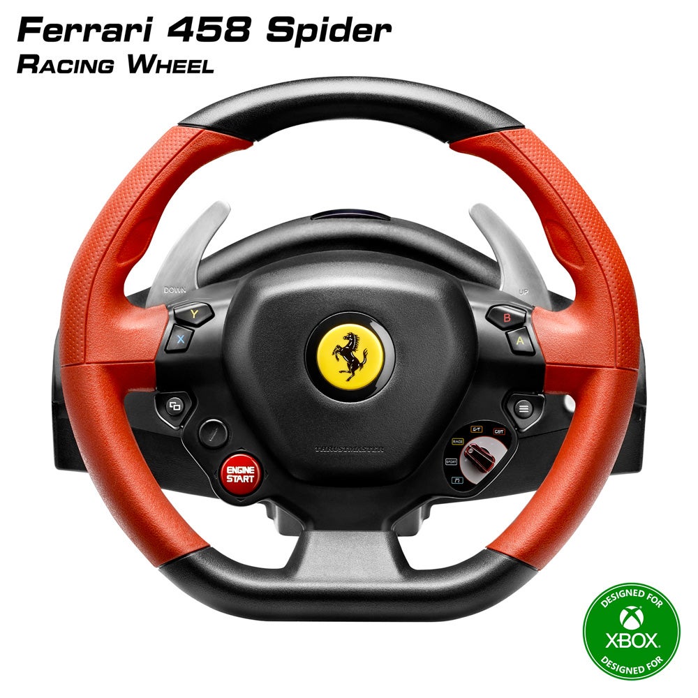 Thrustmaster Ferrari 458 Spider Racing Wheel for Xbox Series X|S/Xbox One