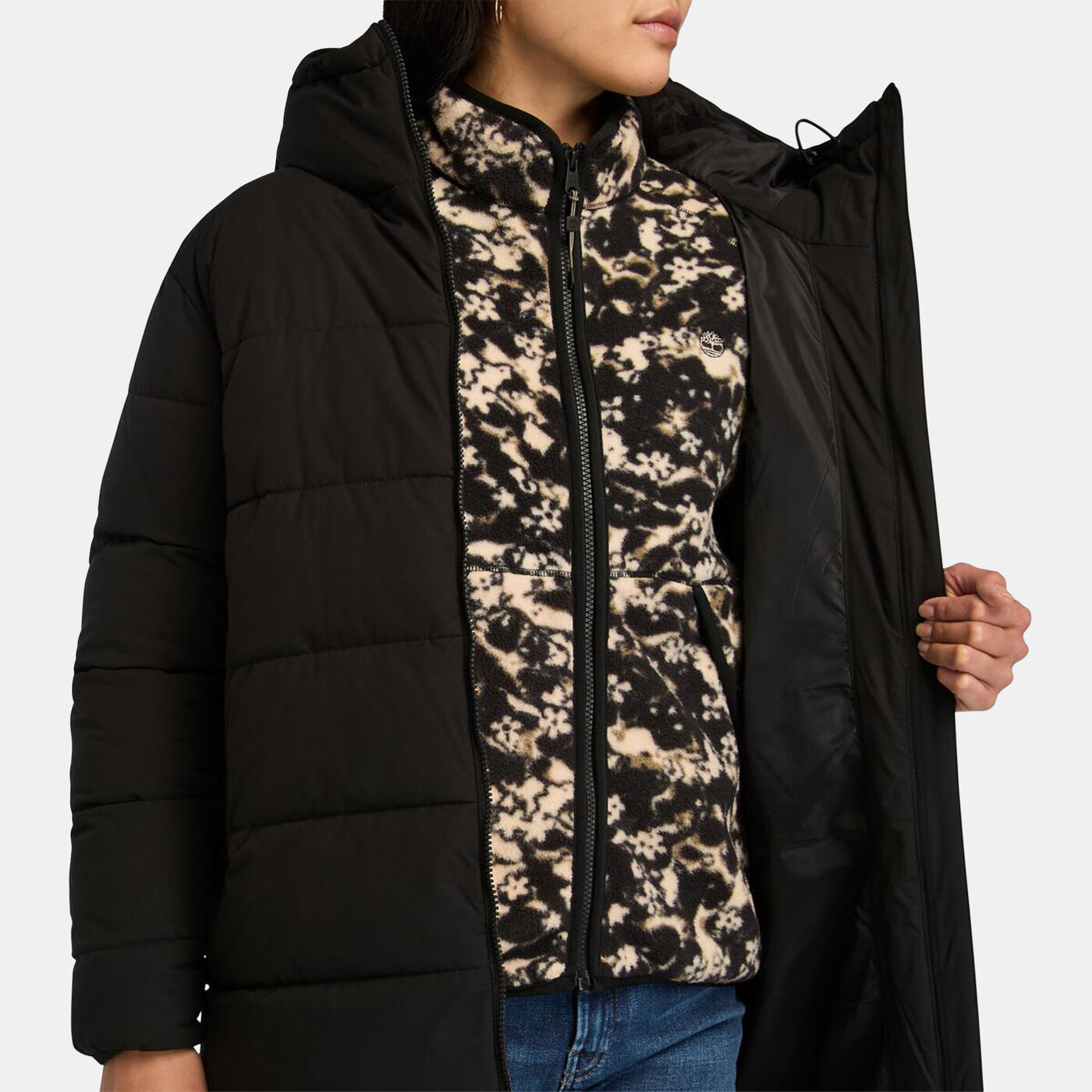 Women's Water Repellent Puffer Parka Jacket