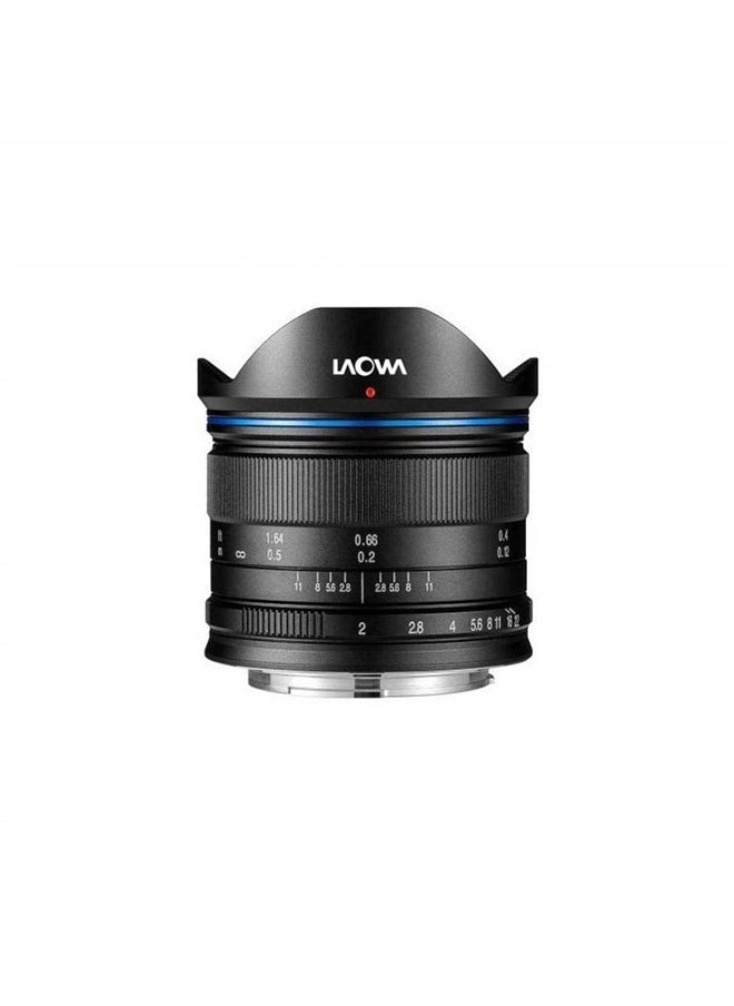 Laowa VE7520MFTSTBLK 7.5-mm Lens for Micro 4/3 Cameras (16.9 MP, HD 720 P), Black