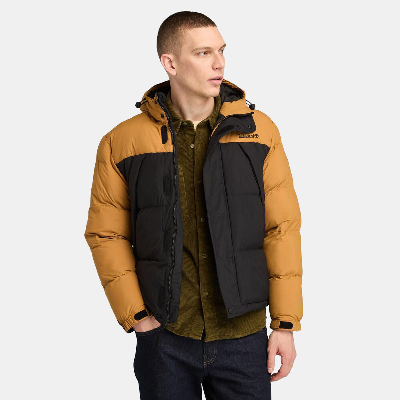 Men's Durable Water-Repellent Puffer Jacket