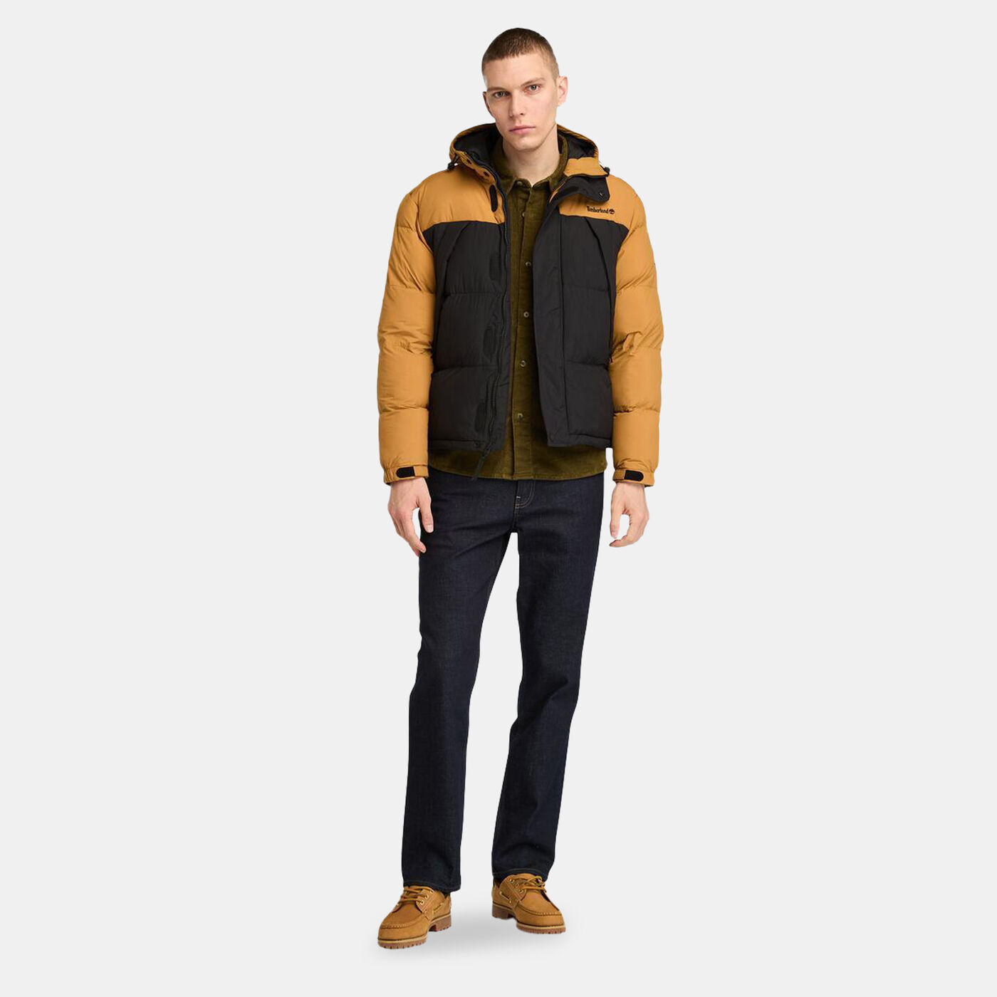 Men's Durable Water-Repellent Puffer Jacket