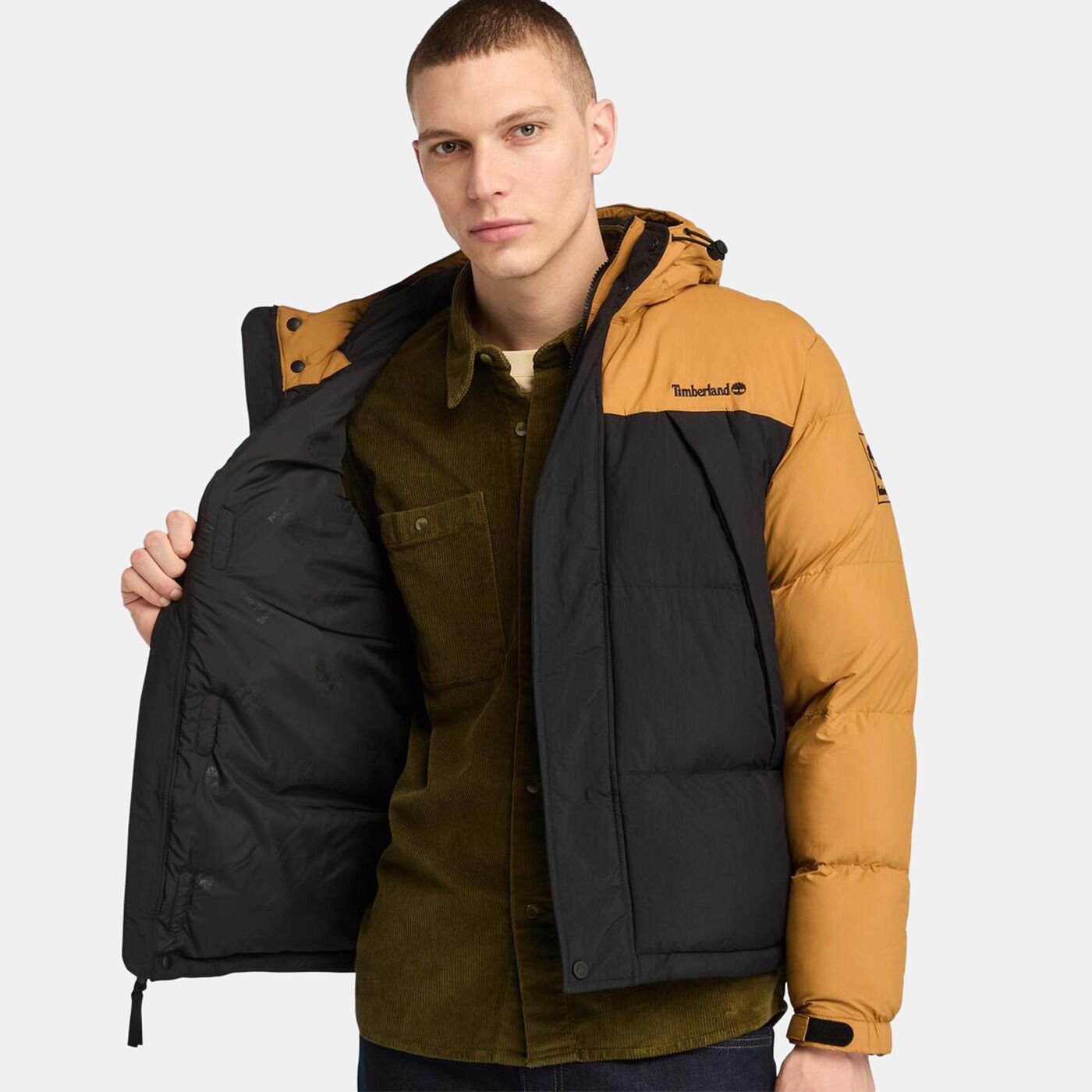 Men's Durable Water-Repellent Puffer Jacket