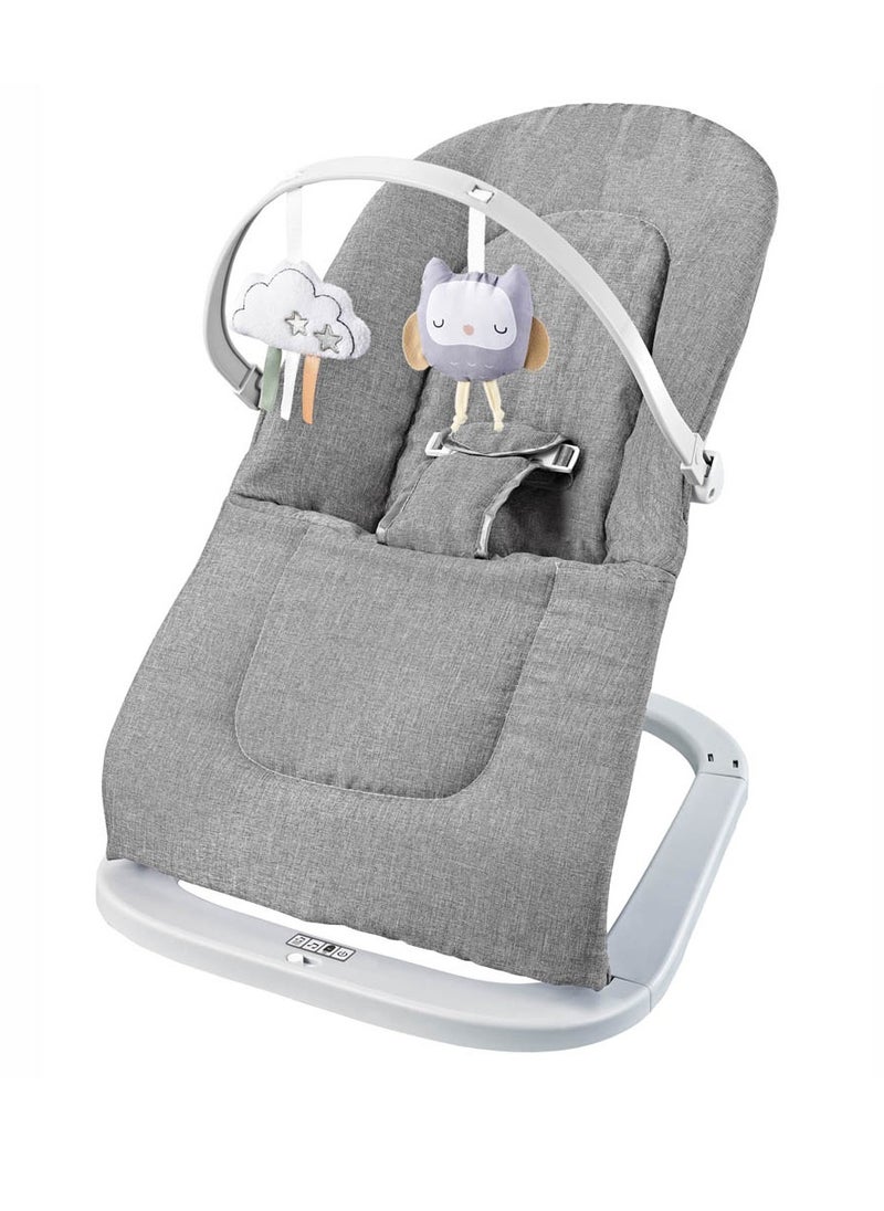 Factory Price Winston Baby Bouncer With Removable Toys and Soothing Musics - A