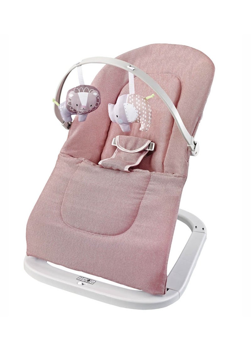 Factory Price Winston Baby Bouncer With Removable Toys and Soothing Musics - B