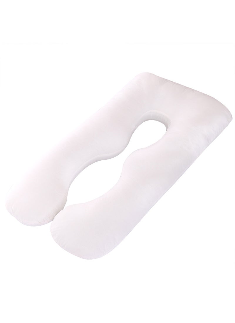 Cotton Multi-Functional U-Shaped Pregnancy Pillow Whitening-Cotton Twill