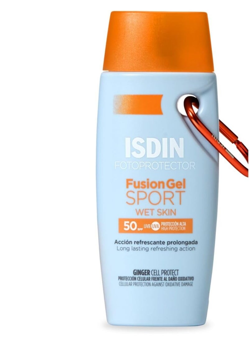 Fusion Gel SPORT SPF 50 100ml Body sun gel cream designed for sports use Ultra light and cooling 100 ml