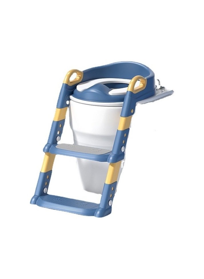 Children's Bath Ladder - Blue Colour:Blue