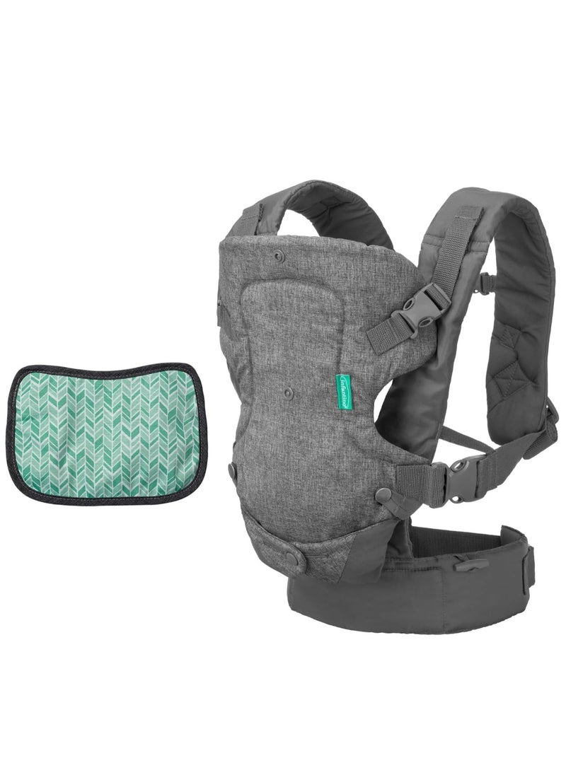 Infantino - Flip Advanced 4-in-1 Convertible Baby Carrier - Grey