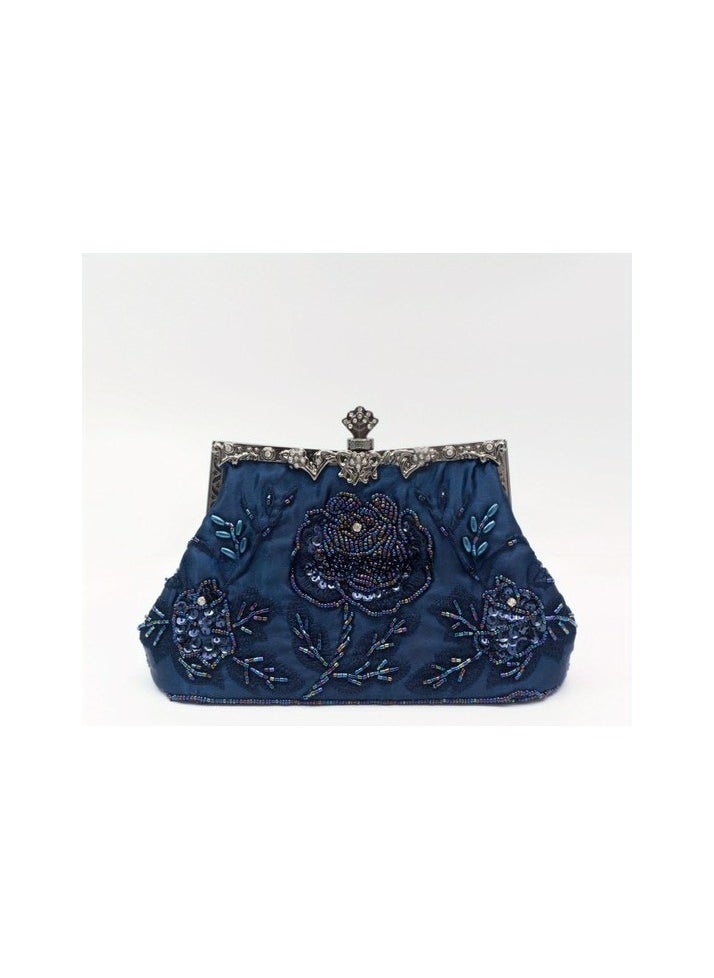 Tcherchı Vintage Bead Bleach Bag, Elegant Colour:Blue Sizes:1