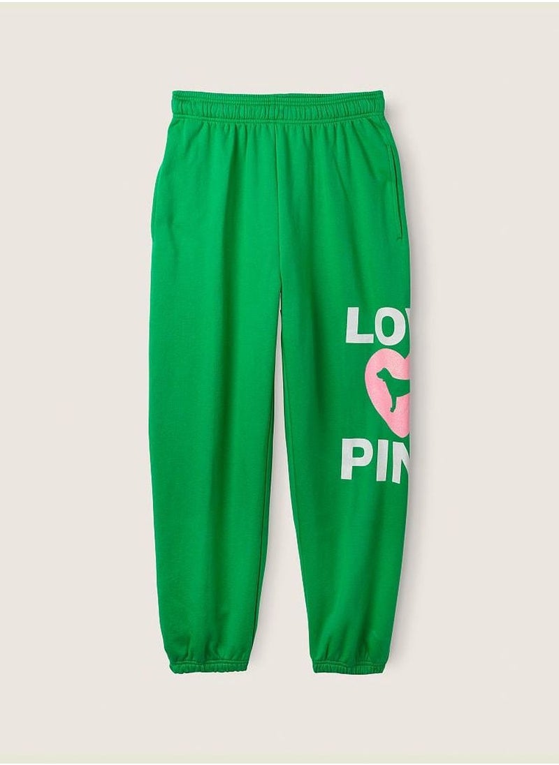 Fleece Baggy Campus Sweatpants